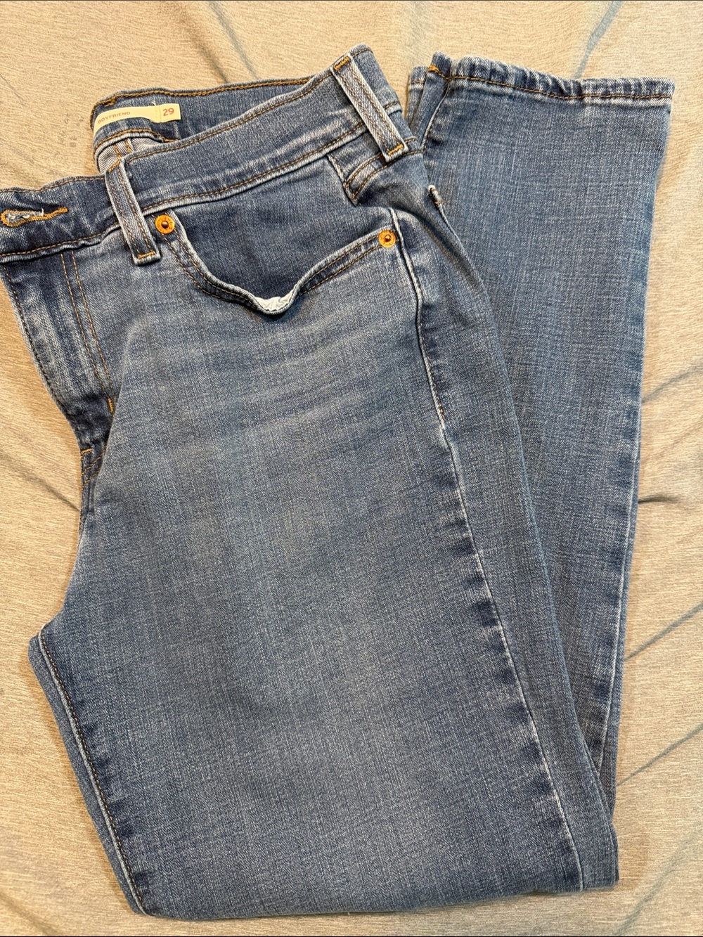 LEVI Classic Women's Boyfriend Jeans Denim